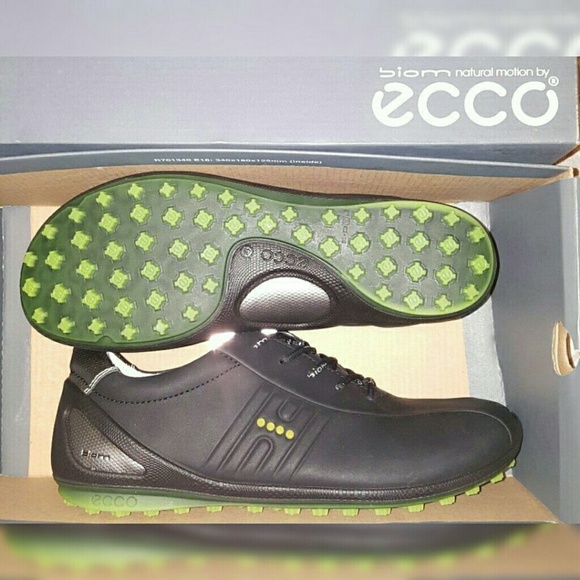 ecco golf shoes mens black
